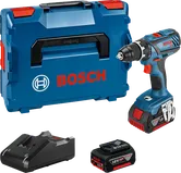 Coffret perceuse-visseuse sans fil Bosch GSR 18V-28 avec coffret.