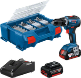 Coffret de perceuses Bosch GSR 18V-55 avec coffret Pick and Click.