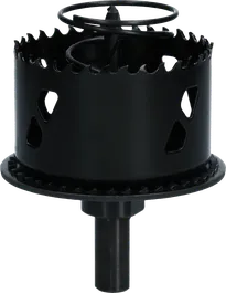 Scie cloche Bosch avec adaptateur à changement rapide.