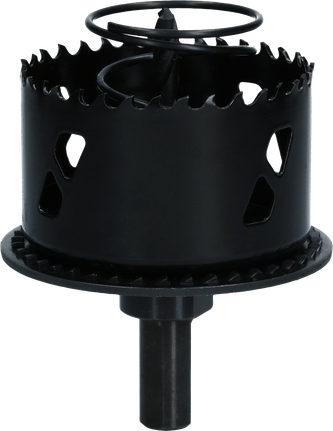 Scie cloche Bosch avec adaptateur à changement rapide.