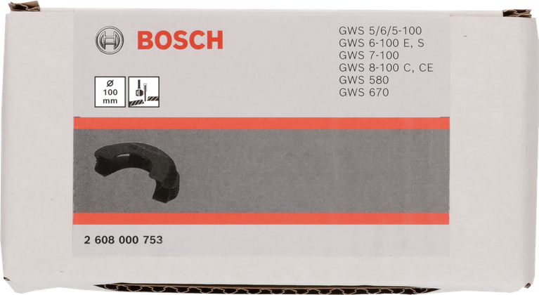 Carter de protection de coupe Bosch 100 mm.