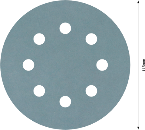 Disque abrasif Bosch PRO F355 115 mm grain 1200 8 trous.