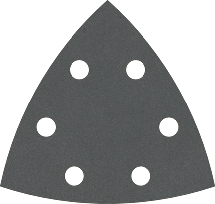 Feuille abrasive Bosch PRO F355 93 mm G400 avec 6 trous.