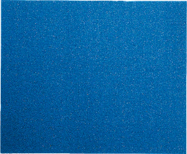 Feuille de papier de verre Bosch pour le lissage des surfaces.