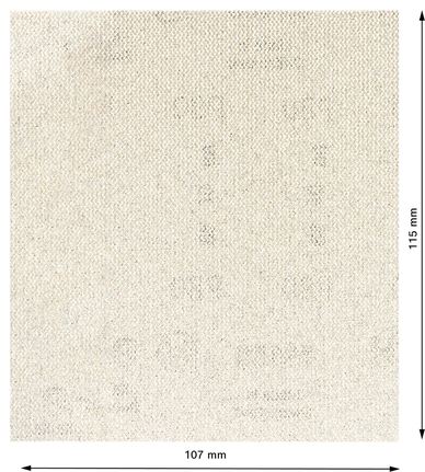 Filet de ponçage Bosch EXPERT M480 115x107mm, grain 240.