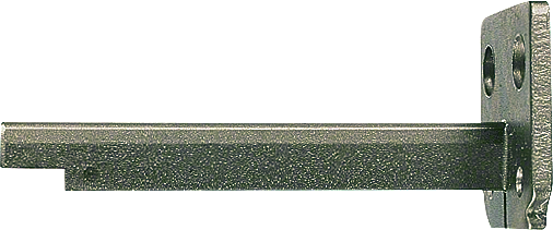 Adaptateur de rail de guidage Bosch pour un montage précis des accessoires.