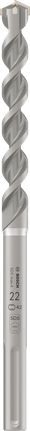 Foret à percussion Bosch PRO SDS max-4 22 mm pour béton.