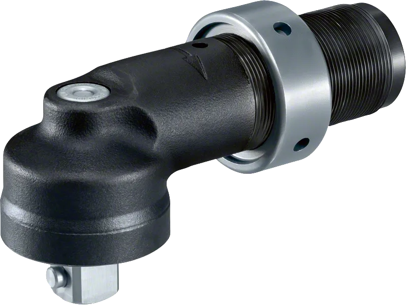 Tête d'angle Bosch 12V avec entraînement carré 3/8 pouce.