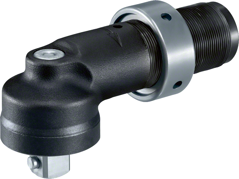 Tête d'angle Bosch 12V avec entraînement carré 3/8 pouce.