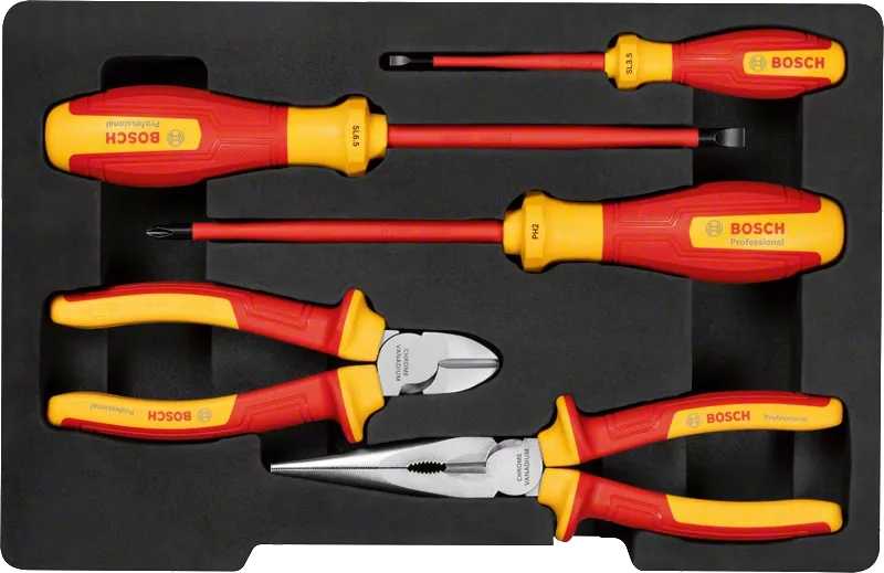 Set mixte d’outils à main VDE 5 pièces