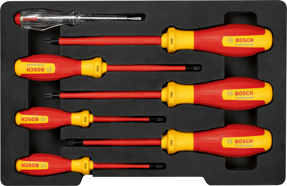 Set de tournevis VDE TX Professional, 7 pièces