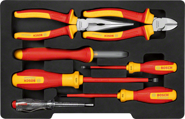 Set mixte d’outils à main VDE 7 pièces