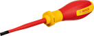 Isolierter VDE-Schraubendreher SL5.5 von Bosch für Elektroarbeiten.