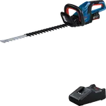 Taille-haie sans fil Bosch GHE 18V-60 avec chargeur.