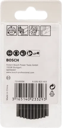 Foret de coupe pour cloison sèche Bosch à pointe de guidage 3 mm.