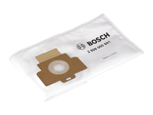 Filtre à poussière en tissu non tissé Bosch pour aspirateurs.