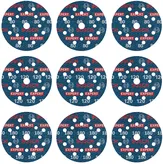 Jeu de disques de ponçage Bosch EXPERT O780, grains assortis, 125 mm.