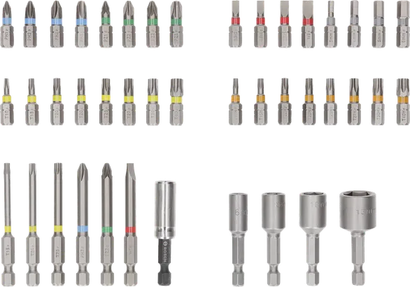 Jeu d'embouts de tournevis extra durs Bosch 43 pièces.