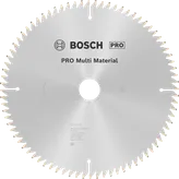 Lame de scie circulaire multi-matériaux Bosch PRO, 80 dents.