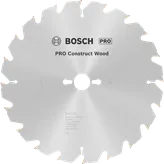 Lame de scie circulaire Bosch PRO Construct Wood 300 mm.