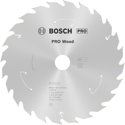 Lame de scie circulaire sans fil Bosch PRO Wood T24.