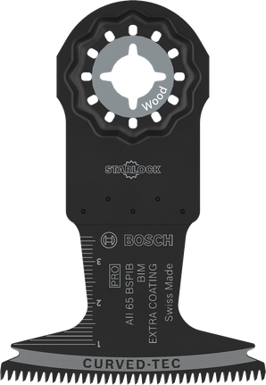 Lame plongeante Bosch PRO AII 65 BSPIB pour bois, 65x40 mm.