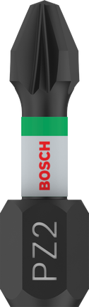 Embout à chocs Bosch PRO Pozidriv PZ2 25 mm.