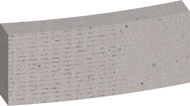 Segment humide Bosch PRO Core Cutter pour diamètre 182 mm.