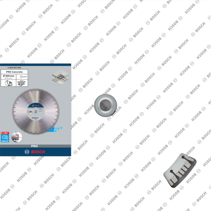 Disque diamanté pour béton Bosch PRO 450×25,4 mm.
