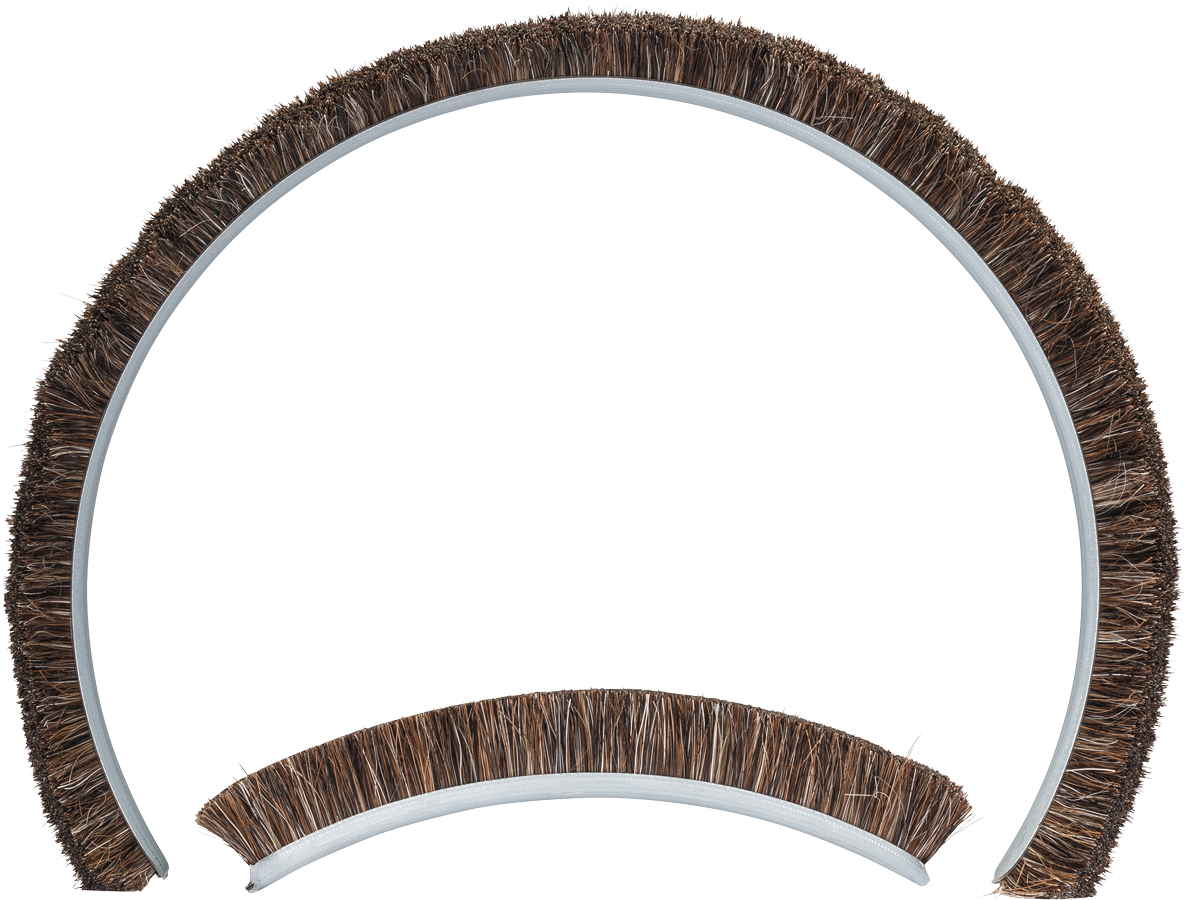 Ensemble de brosses de rechange Bosch pour accessoires de nettoyage.