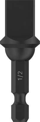 Adaptateur de douille Bosch PRO 1/2 pouce à rotule, 50 mm.