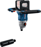 Mélangeur Bosch GRW 18V-160 avec poignée amovible.