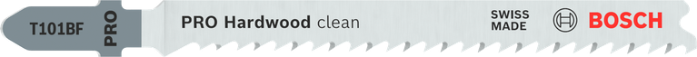 Lame de scie sauteuse Bosch PRO Hardwood Clean T101BF.