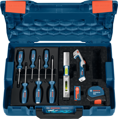 Set de pinces et divers outils à main Professional, 16 pièces