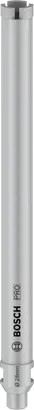 Fraise à carotter Bosch PRO humide 28x300 mm G 1/2 pouce.