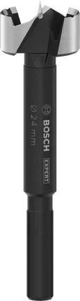 Foret à bois Bosch EXPERT 24 mm pour un perçage précis du bois.