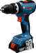 Akku-Schlagbohrmaschine GSB 18V-65 von Bosch mit Kickback Control.