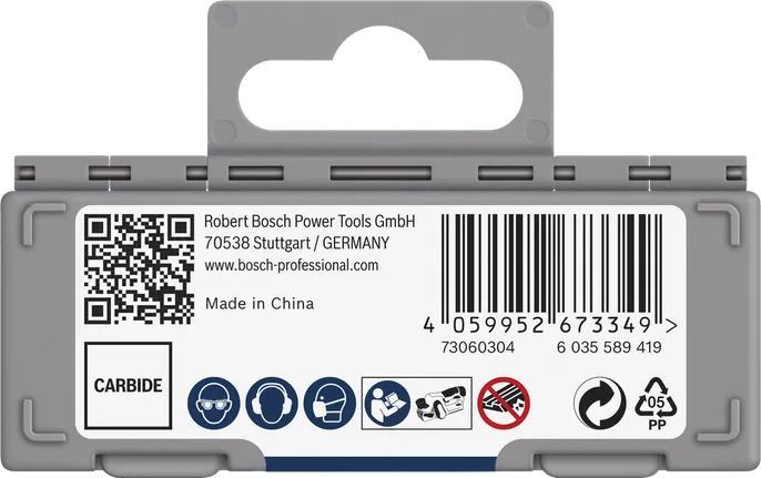 Lame de rabot Bosch PRO 56 x 5,5 x 1,1 mm.