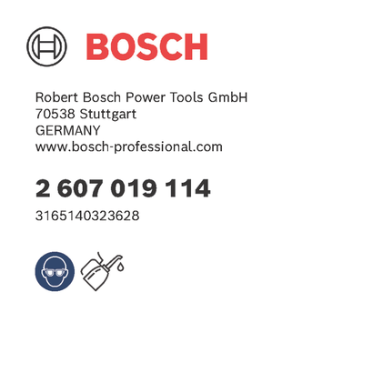 Étiquette de consignes de sécurité.