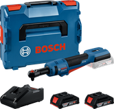 Jeu de cliquets sans fil Bosch GRC 18V-60 avec étui.