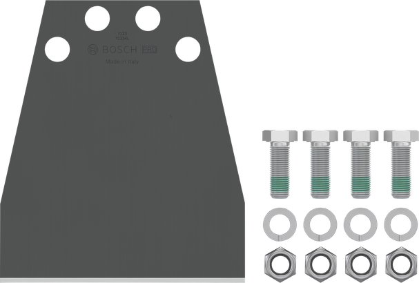 Ensemble de lames de rechange pour grattoir à sol Bosch PRO HEX 28/30.