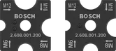 Ensemble de matrices de découpe Bosch PRO M6 M8 M10 M12 pour filetage.