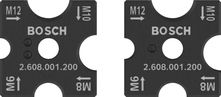 Ensemble de matrices de découpe Bosch PRO M6 M8 M10 M12 pour filetage.