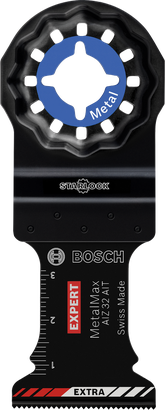 Lame plongeante Bosch EXPERT AIZ 32 AIT MetalMax pour métal.