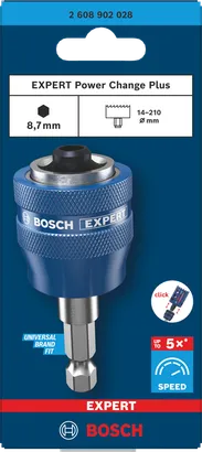 Mandrin Bosch EXPERT Power Change Plus 8,7 mm.