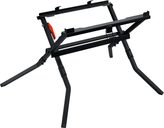 Support de scie Bosch GTA 571 avec cadre pliable.