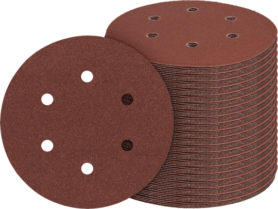 Feuilles abrasives Bosch C430 150 mm grains assortis.