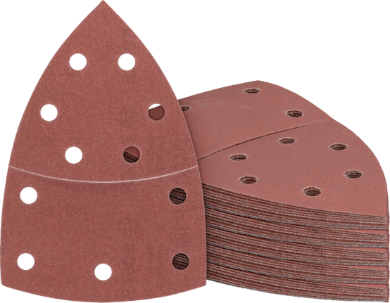 Jeu de feuilles abrasives Bosch C430, grains assortis 50 pièces.