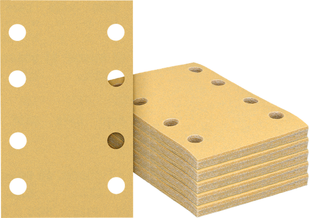 Bosch EXPERT C470 Jeu de papiers abrasifs, grains assortis 50 pièces.