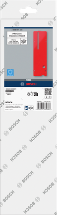 Insert à dégagement nul Bosch PRO pour scies circulaires à table.